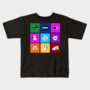 1980's Series 80s Icons Kids T-Shirt